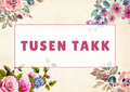 Takkekort