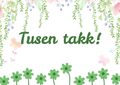 Takkekort