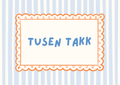 Takkekort