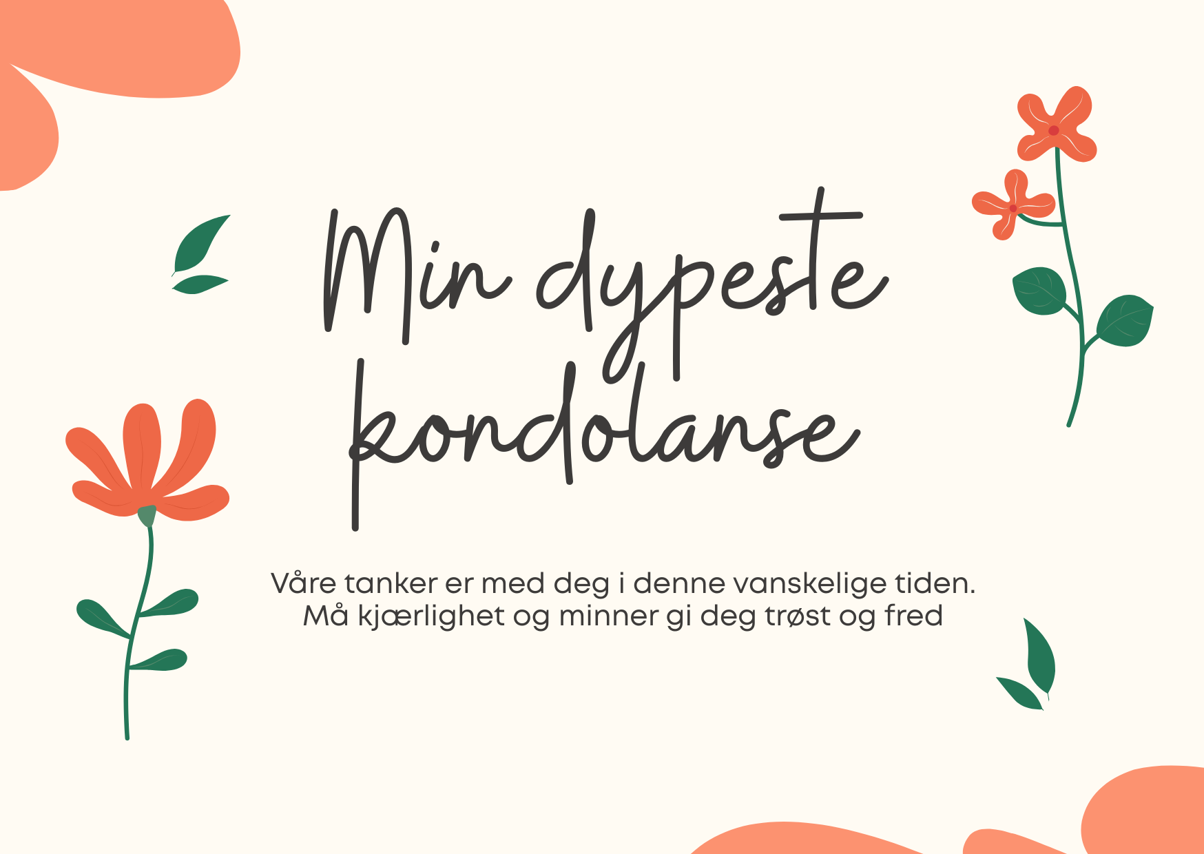 Kondolerer