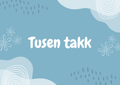 Takkekort