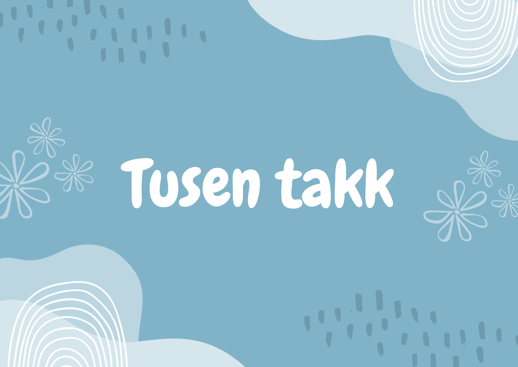 Takkekort