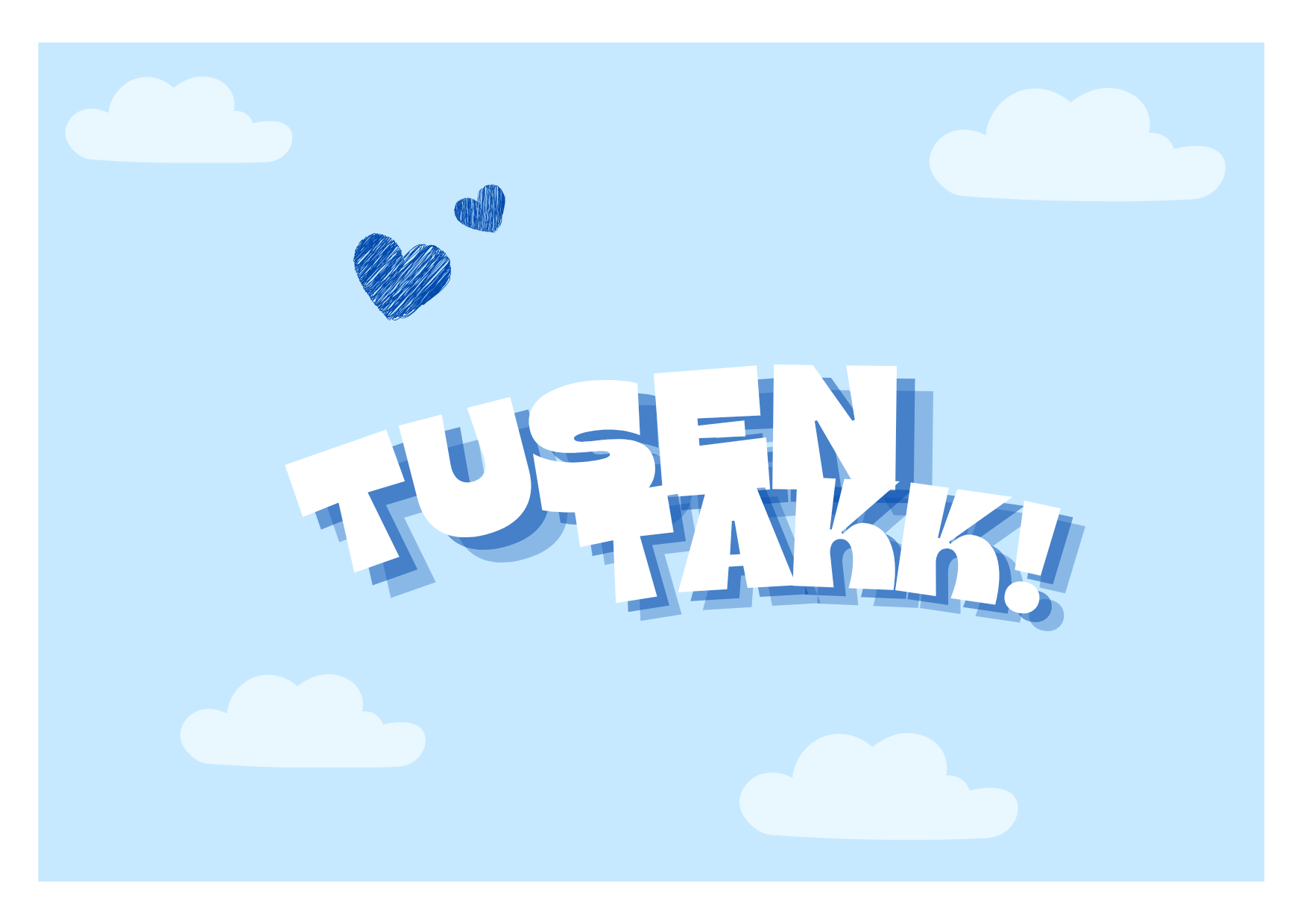 Takkekort